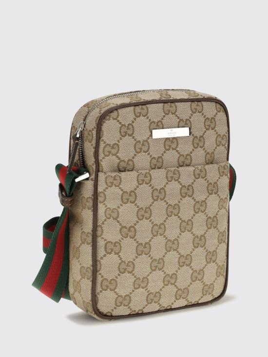 26FW 구찌 태그 스몰 크로스바디백 A0022ZFAGBV 9653 Beige - GUCCI