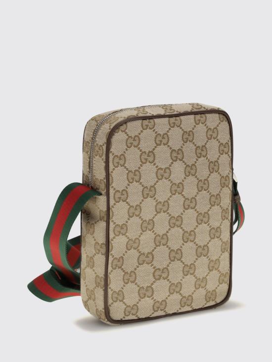 26FW 구찌 태그 스몰 크로스바디백 A0022ZFAGBV 9653 Beige - GUCCI