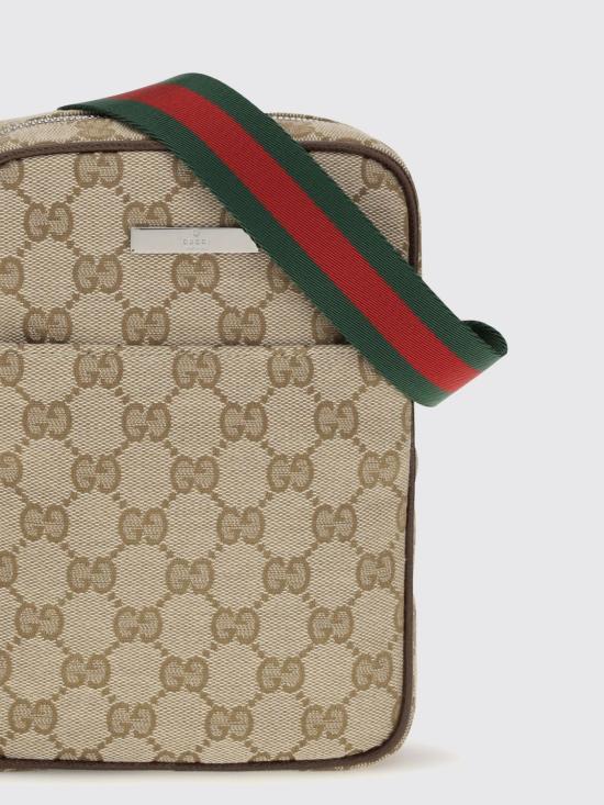 26FW 구찌 태그 스몰 크로스바디백 A0022ZFAGBV 9653 Beige - GUCCI