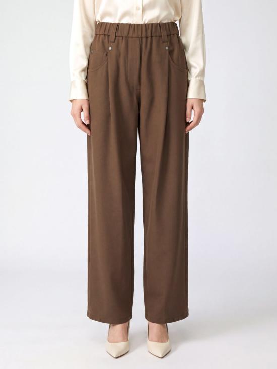 26FW 브루넬로 쿠치넬리 팬츠 MA126P8417 C9812 Brown
