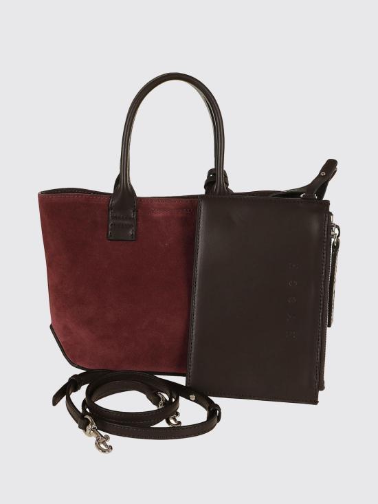 26FW 호간 토트백 KBW01TA4100UGM 7E51 Wine - HOGAN
