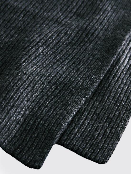 26FW [키즈] 보빈 앤 트리콧 스카프 BTAE30 ANTHRACITE Charcoal