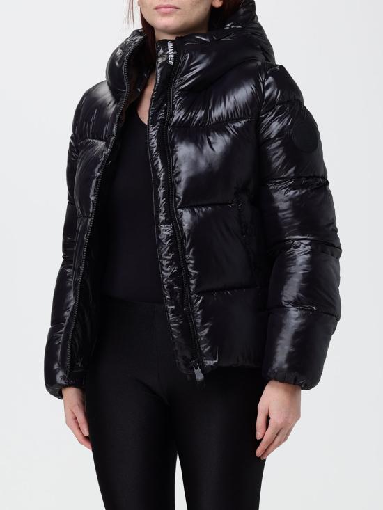 26FW 세이브더덕 BIDDY 비디 푸퍼 다운 자켓 D31989WLOVE 10000 Black - SAVE THE DUCK