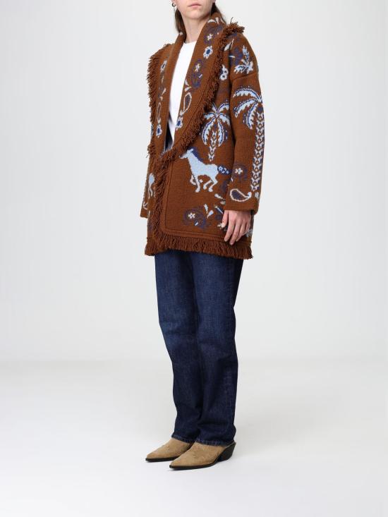 26FW 알라누이 스웨터 LWHB064E26KNI003 6442 Brown - ALANUI
