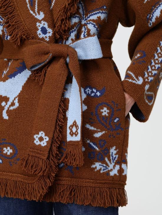 26FW 알라누이 스웨터 LWHB064E26KNI003 6442 Brown - ALANUI