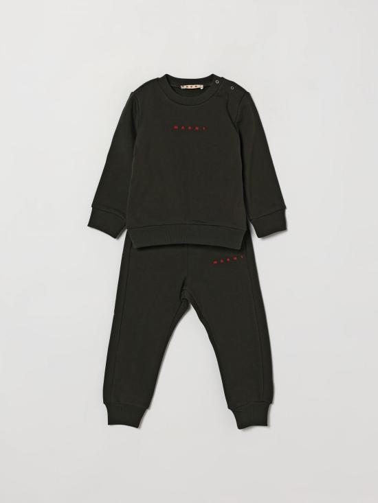 26FW [키즈] 마르니 오버롤 M01607M00V0 0M924 Charcoal