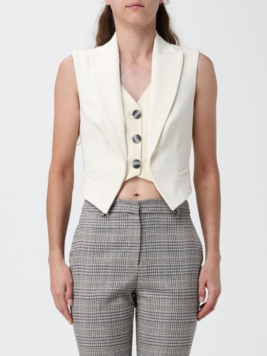 26FW 하니타 베스트 HJ13324734 MOUSSE Yellow Cream