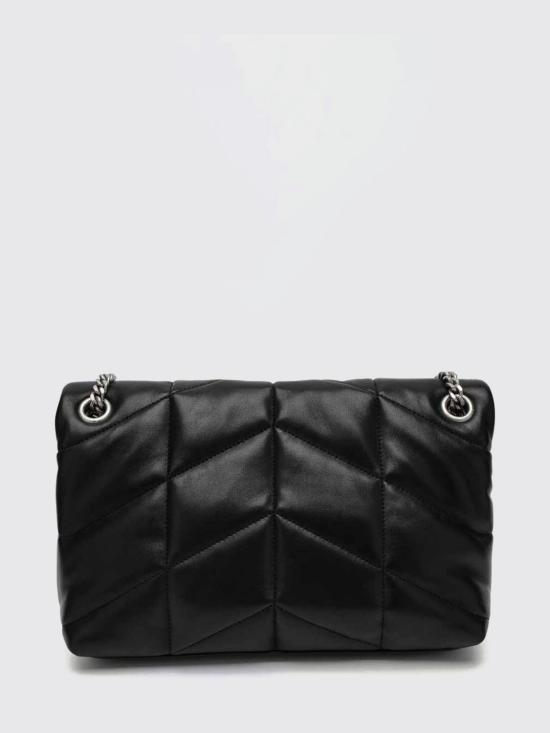 26FW 생로랑 루루 푸퍼 스몰 체인 백 5774761EL00 1000 Black - SAINT LAURENT