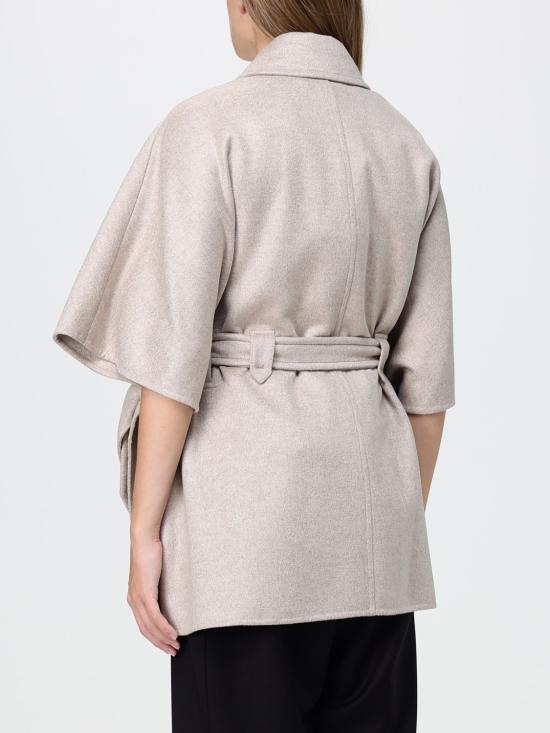 26FW 막스마라 네타레 벨티드 케이프 코트 2624736081600 030 Beige - MAX MARA