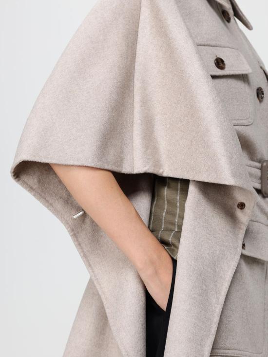 26FW 막스마라 네타레 벨티드 케이프 코트 2624736081600 030 Beige - MAX MARA