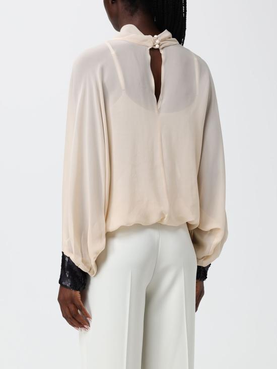 26FW 하니타 탑 HM32854726 MOUSSE Yellow Cream - HANITA
