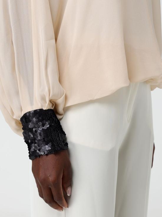 26FW 하니타 탑 HM32854726 MOUSSE Yellow Cream - HANITA