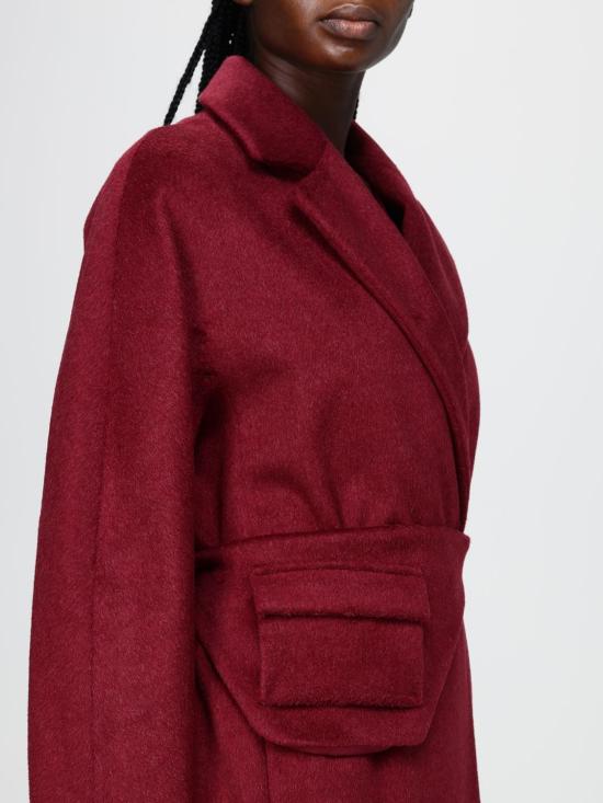 26FW 하니타 코트 HK11024825 PORPORA Burgundy - HANITA