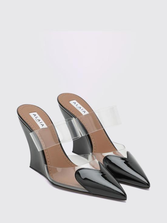 26FW 알라이아 힐/펌프스 AA3M3005CK150 999 Black - ALAIA