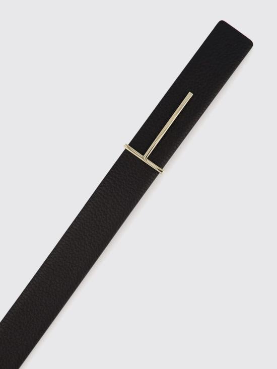 26FW 톰포드 레귤러 벨트 WB338LCL624P NAA Black - TOMFORD