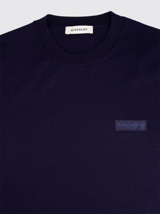 26FW 지방시 스웨터 BM90X74YQL 403 Blue - GIVENCHY