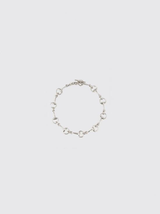 26FW 구찌 홀스빗 모티브 목걸이 A0011QI4601 0926 Silver