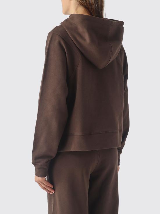 26FW 트윈셋 후드 티셔츠 262TP272B 13411 Brown - TWINSET