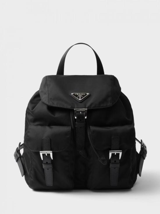 26FW 프라다 리나일론 스몰 백팩 1BZ677RV44 F0002 Black