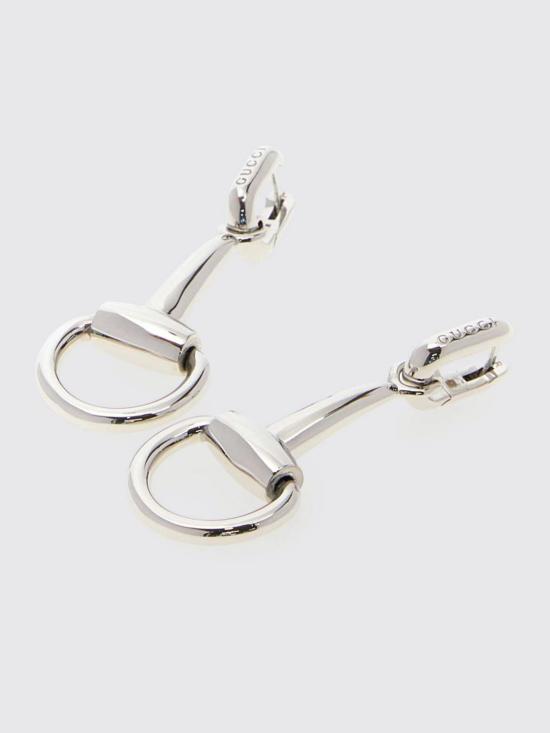 26FW 구찌 홀스빗 귀걸이 A003WDI4601 0926 Silver - GUCCI