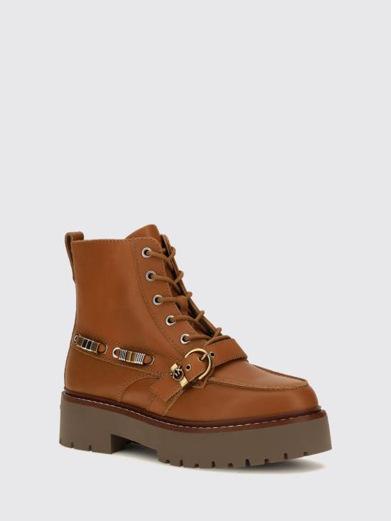 26FW 핑코 부츠 SD0565P001 G8U Brown - PINKO