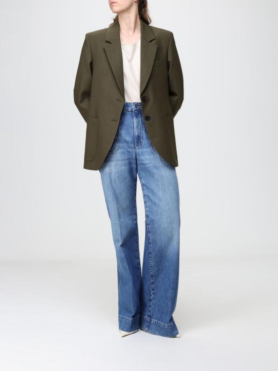 26FW 빅토리아 베컴 자켓 1426WJK005119A 9990 Green - VICTORIA BECKHAM