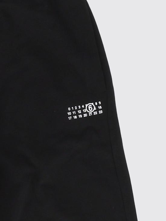 26FW [키즈] MM6 메종마르지엘라 팬츠 M61148MM02X M6900 Black - MM6 MAISON MARGIELA