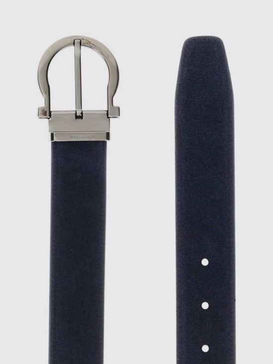 26FW 살바토레 페라가모 벨트 670386 798881 Navy - SALVATORE FERRAGAMO