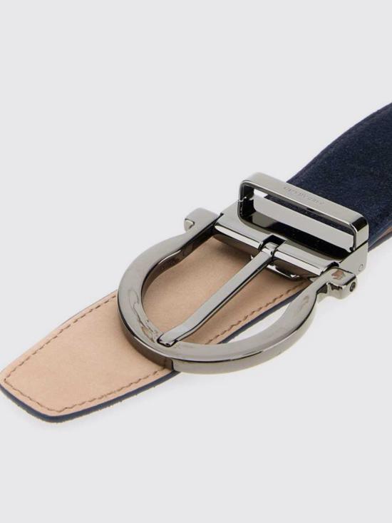 26FW 살바토레 페라가모 벨트 670386 798881 Navy - SALVATORE FERRAGAMO