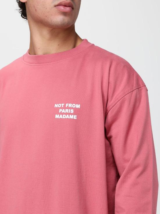 26FW 드롤드무슈 반팔 티셔츠 LTS286CO248B LP Pink - DROLE DE MONSIEUR