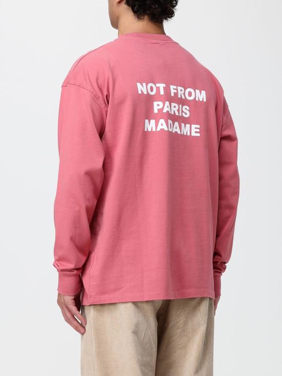 26FW 드롤드무슈 반팔 티셔츠 LTS286CO248B LP Pink - DROLE DE MONSIEUR