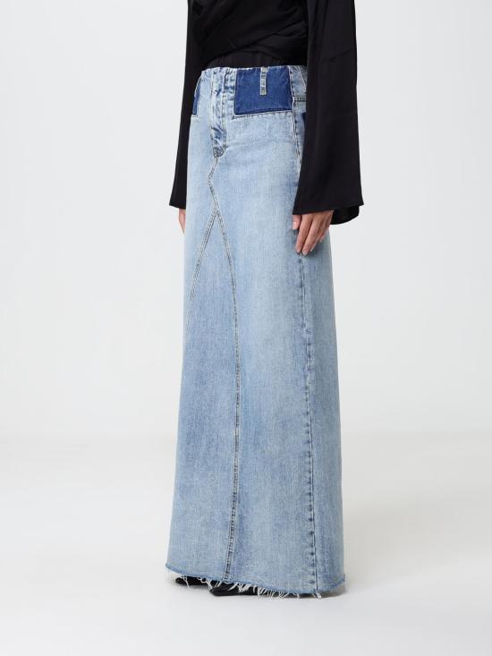 26FW 마르지엘라 스커트 S51MI0011S30561 988 Gnawed Blue - MAISON MARGIELA