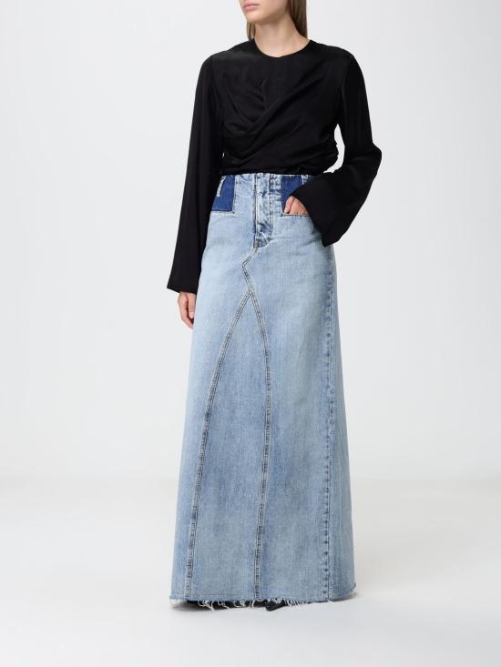 26FW 마르지엘라 스커트 S51MI0011S30561 988 Gnawed Blue - MAISON MARGIELA