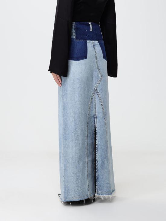 26FW 마르지엘라 스커트 S51MI0011S30561 988 Gnawed Blue - MAISON MARGIELA