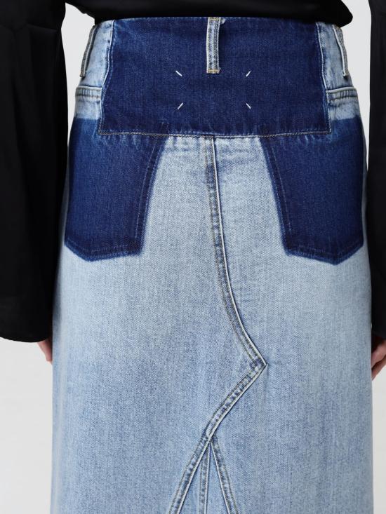 26FW 마르지엘라 스커트 S51MI0011S30561 988 Gnawed Blue - MAISON MARGIELA