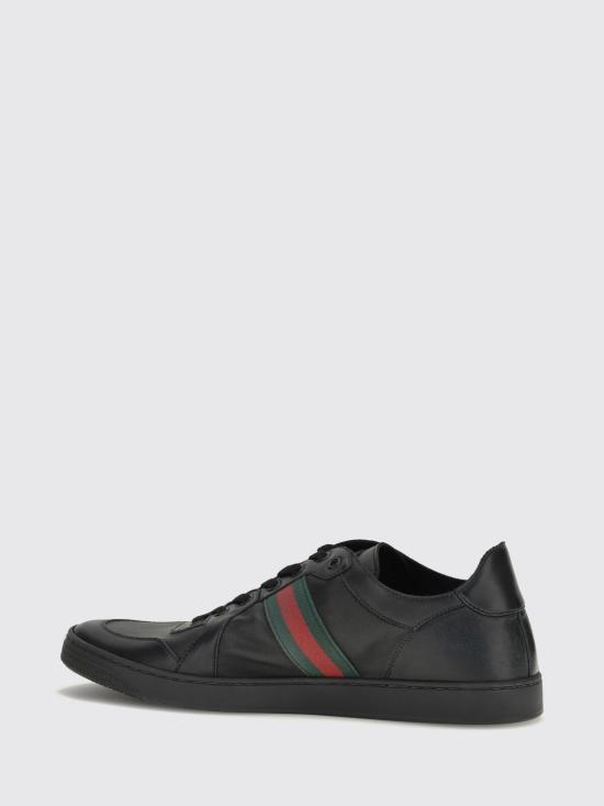 26FW 구찌 스트레티 로우탑 스니커즈 865441AAGFF 1048 Black - GUCCI