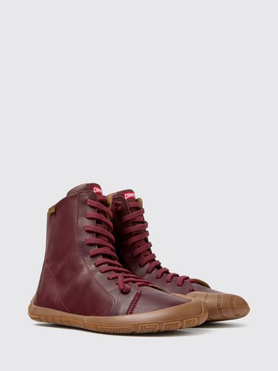 26FW 캠퍼 부츠 K400861 004 PEU PATH 0 Burgundy - CAMPER