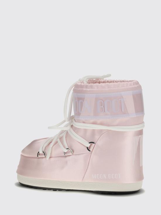 26FW 문부츠 아이콘 나일론 로우 부츠 80D1409660 J032 Pink - MOON BOOT