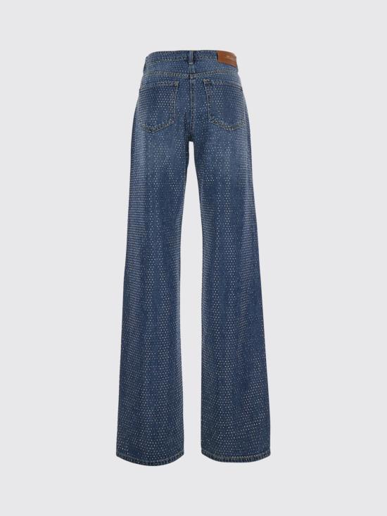 26FW 엘리자베타프랜치 데님 팬츠 PJ24D66E2 139 Navy - ELISABETTA FRANCHI