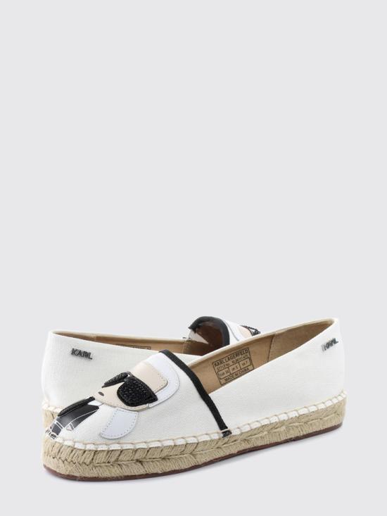 26FW 칼라거펠트 드레스 슈즈 KL80111 411 White - KARL LAGERFELD