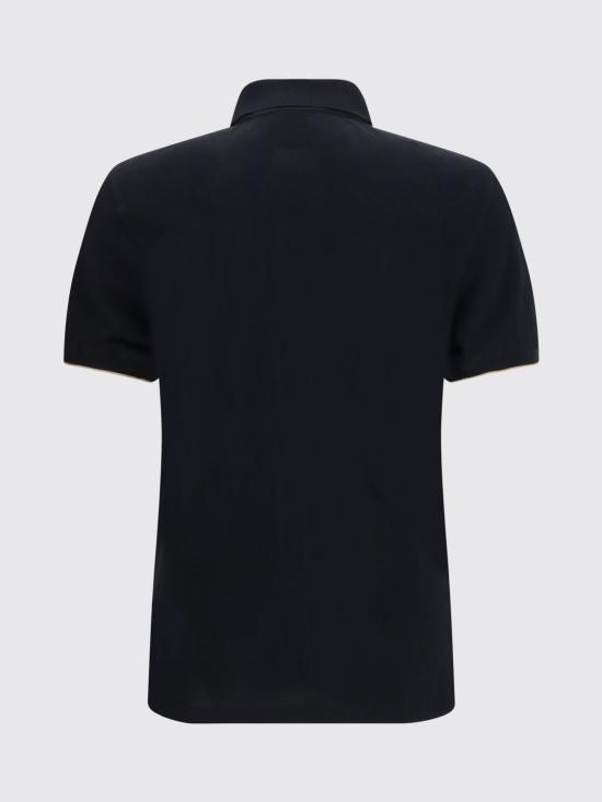26FW 브루넬로 쿠치넬리 피케 폴로 셔츠 ME8548788 CZ178 Black - BRUNELLO CUCINELLI