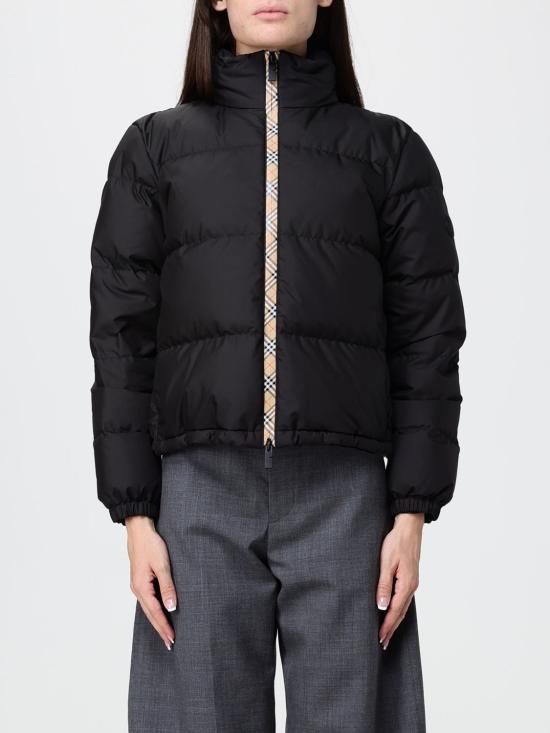 26FW 버버리 체크 테이프 앰블사이드 푸퍼 자켓 8110250 Black