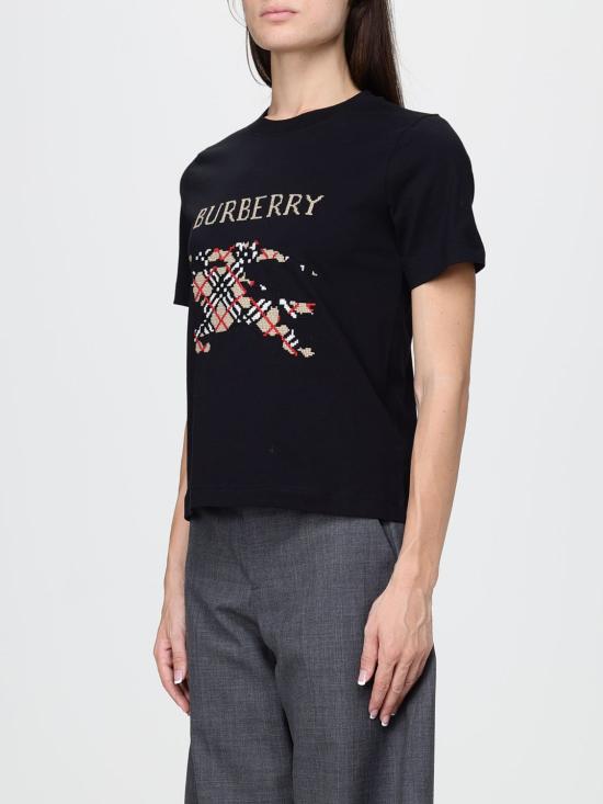 26FW 버버리 프리마 여성 티셔츠 앤 폴로 8110957 Black - BURBERRY