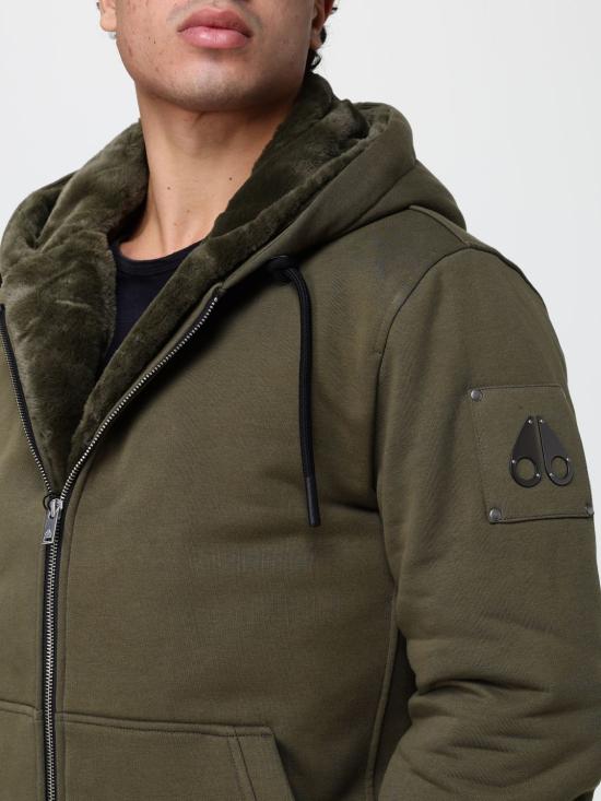 26FW 무스너클 클래식 버니 3 후드 집업 M32MS600 2018 Military - MOOSE KNUCKLES