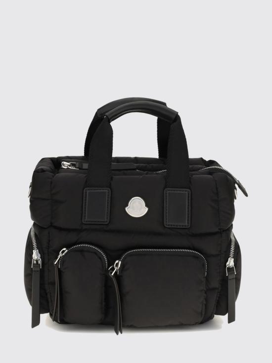 26FW 몽클레어 Caradoc 패딩 나일론 토트백 L209B5D00008N0180 999 Black