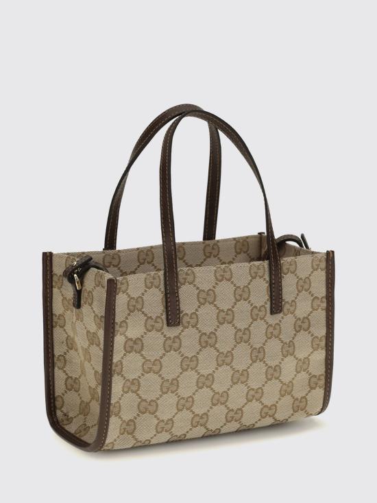 26FW 구찌 더블 G 참 스몰 토트백 A006WKFAGBY 9651 Sand - GUCCI