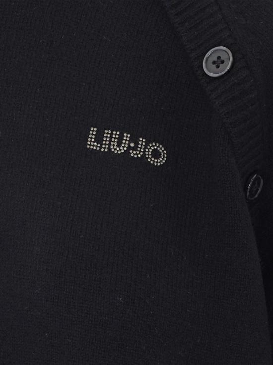 26FW 리우조 스웨터 WF6369MS009 22222 Black - LIU JO