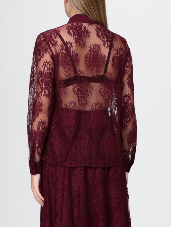 26FW 하니타 셔츠 HC7324806 BORGOGNA Burgundy - HANITA