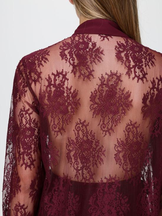 26FW 하니타 셔츠 HC7324806 BORGOGNA Burgundy - HANITA