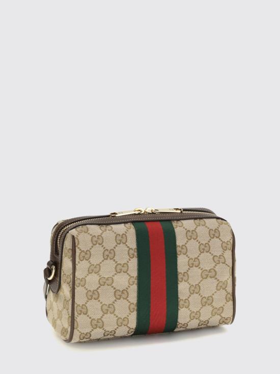 26FW 구찌 구찌 홀스빗 웹 스몰 카메라백 A008PZFAFV9 9653 Sand - GUCCI